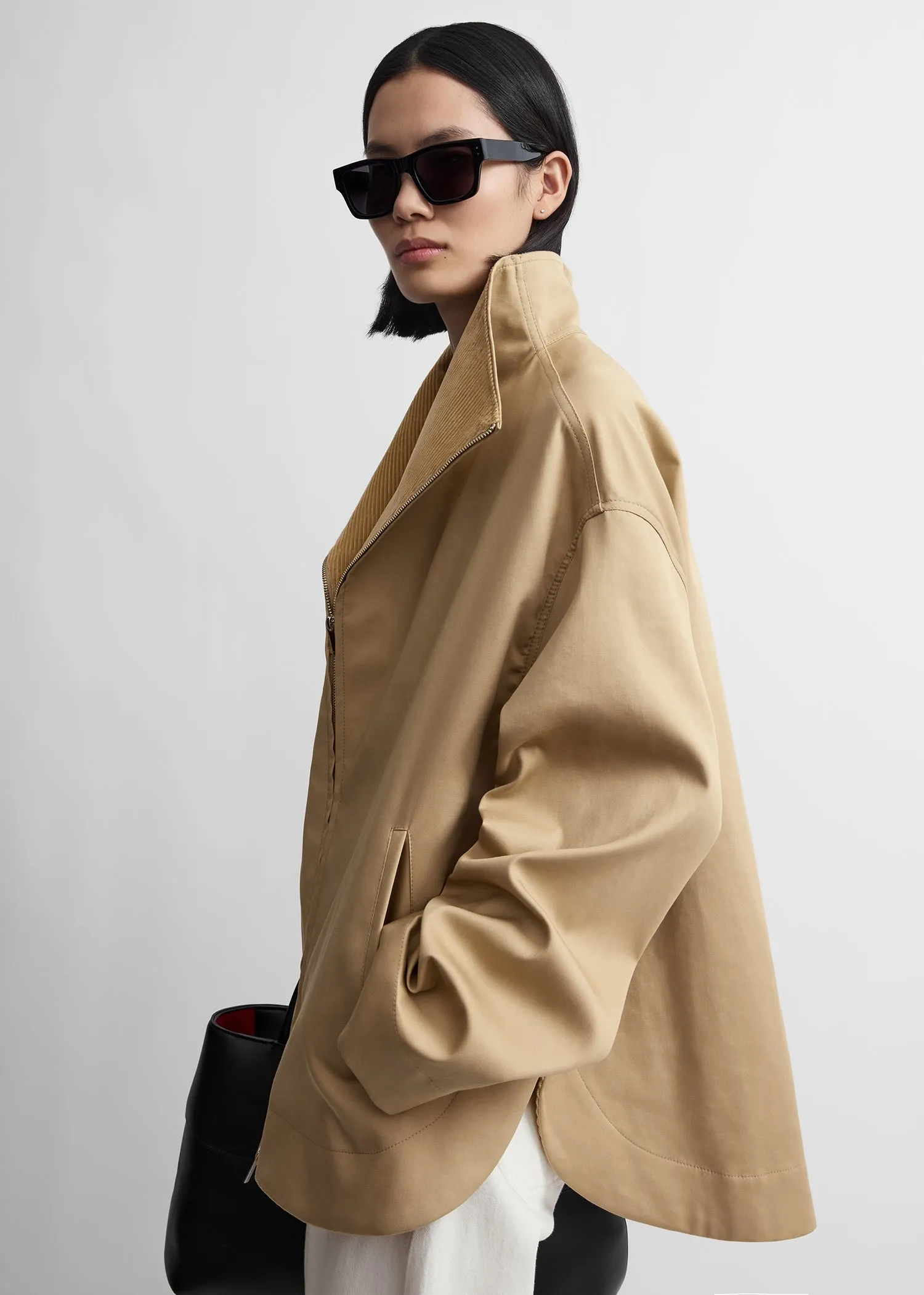 Zipped country jacket fawn sold by Toteme product image thumbnail 4