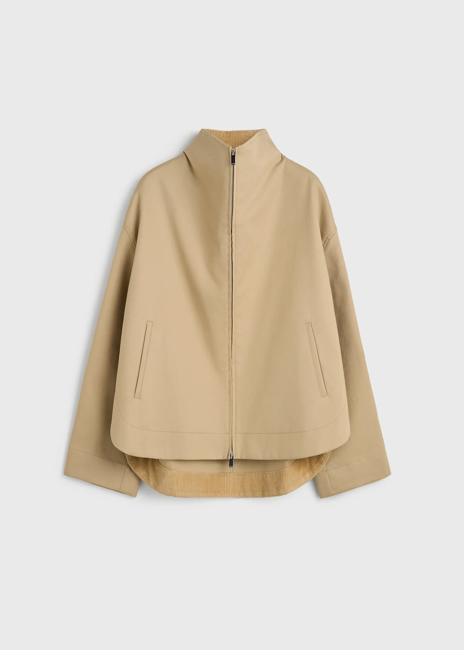 Zipped country jacket fawn sold by Toteme product image thumbnail 5