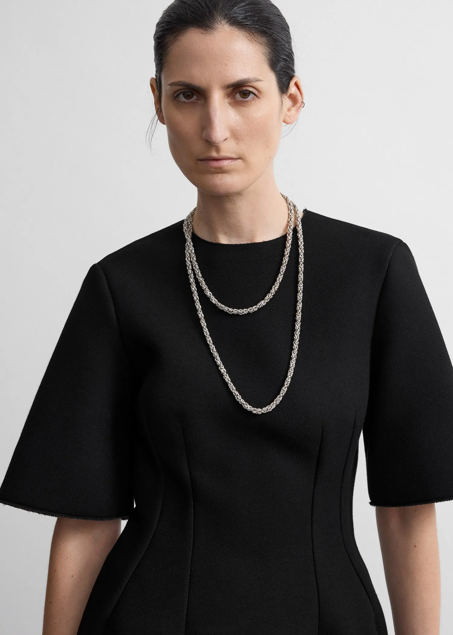 Sculptural scuba top black sold by Toteme product image thumbnail 4