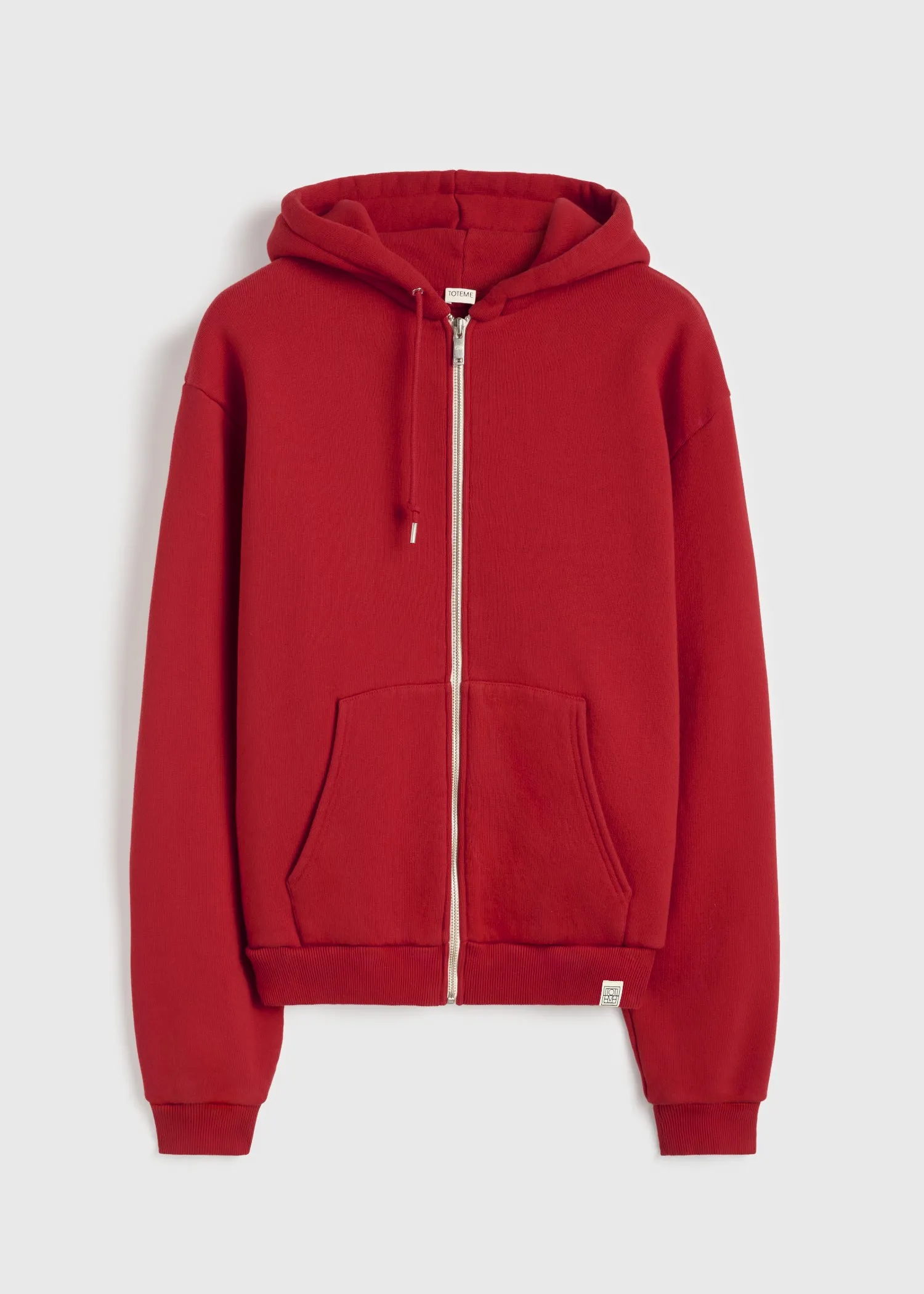 Zip hoodie red sold by Toteme product image thumbnail 5