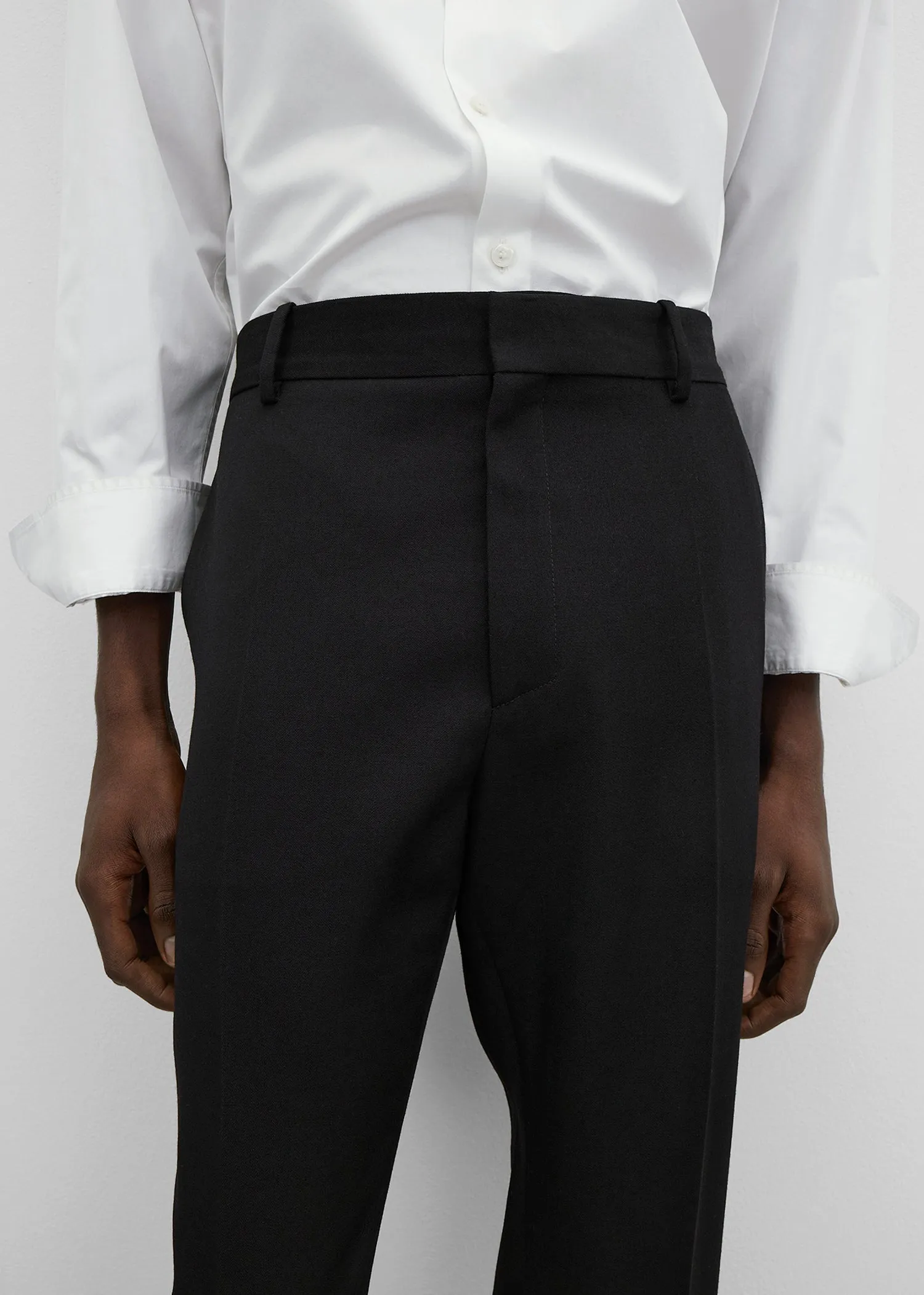 Bootcut trousers black sold by Toteme product image thumbnail 4