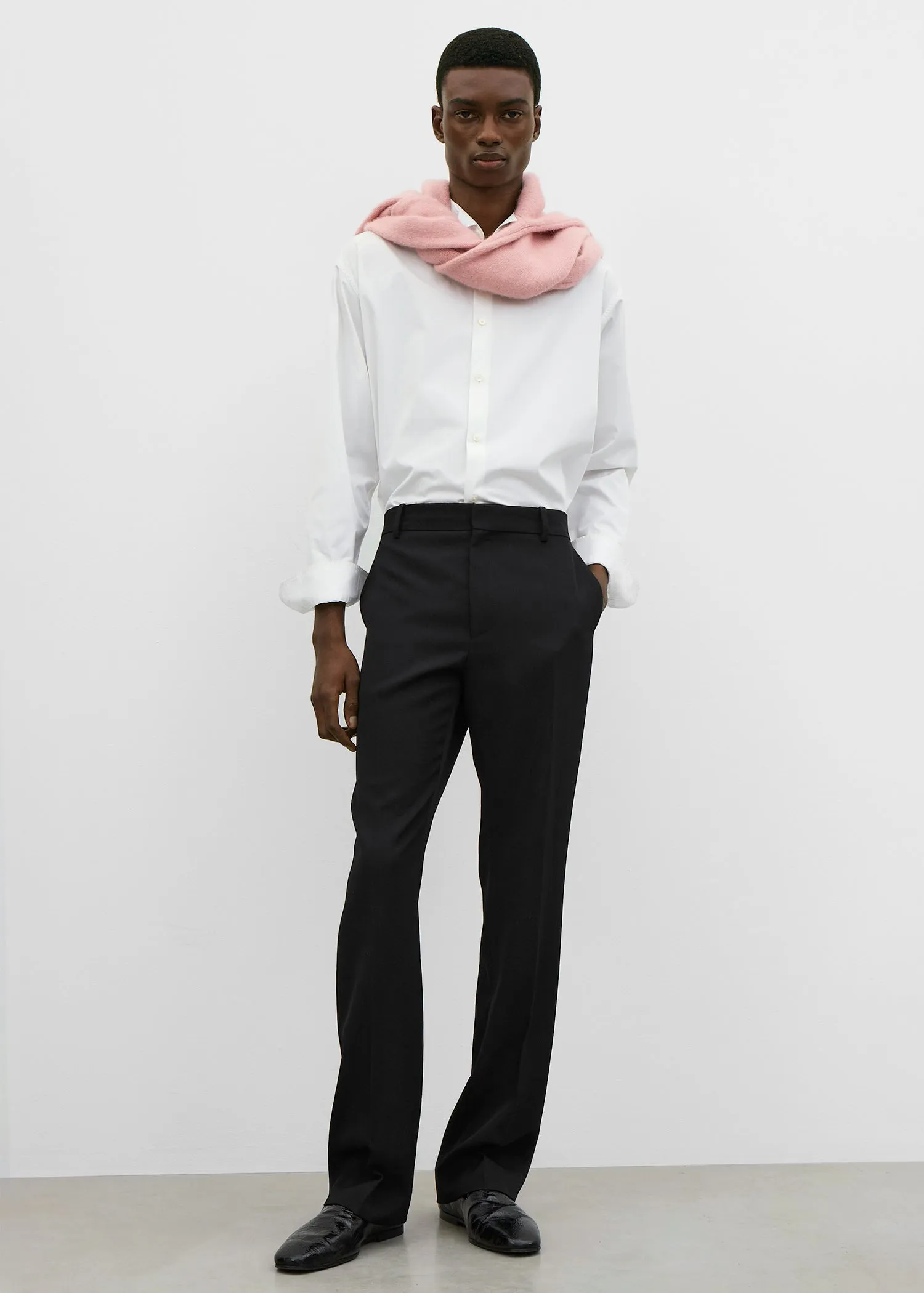 Bootcut trousers black sold by Toteme product image thumbnail 2