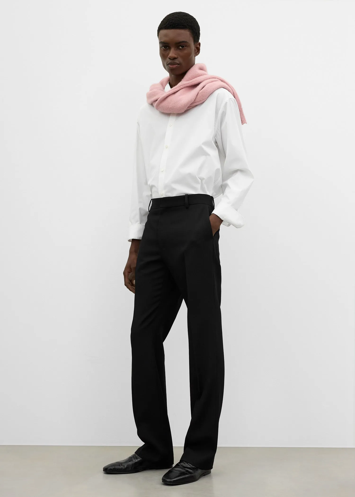Bootcut trousers black sold by Toteme
