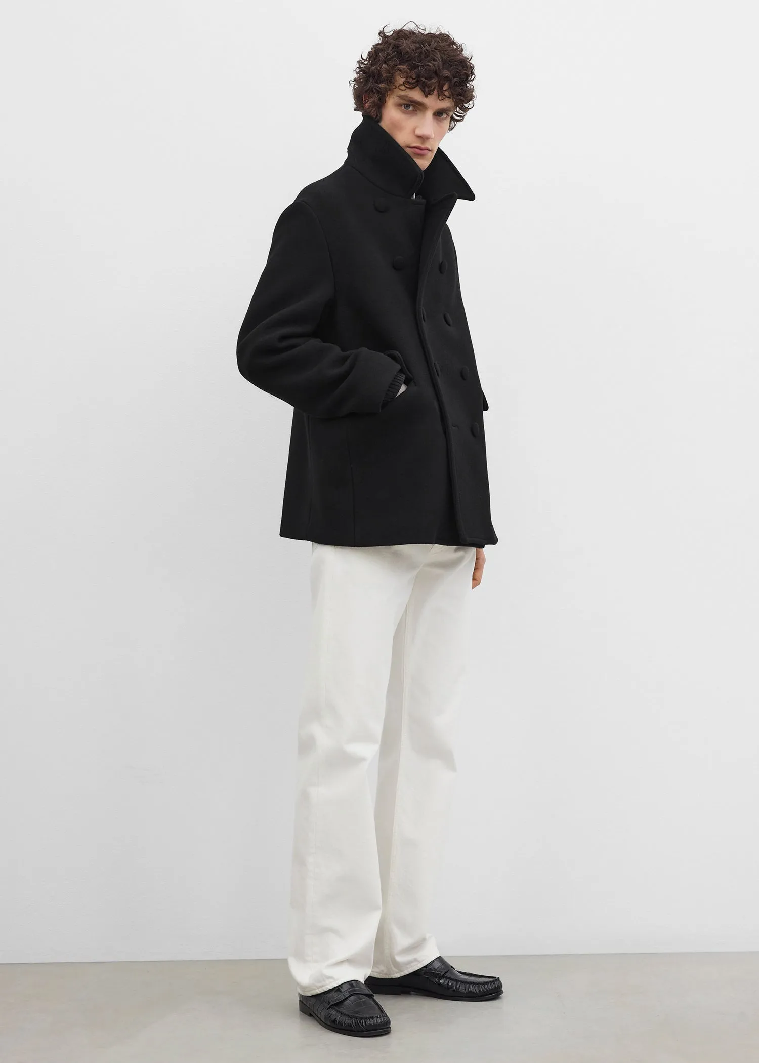 Peacoat black sold by Toteme product image thumbnail 3