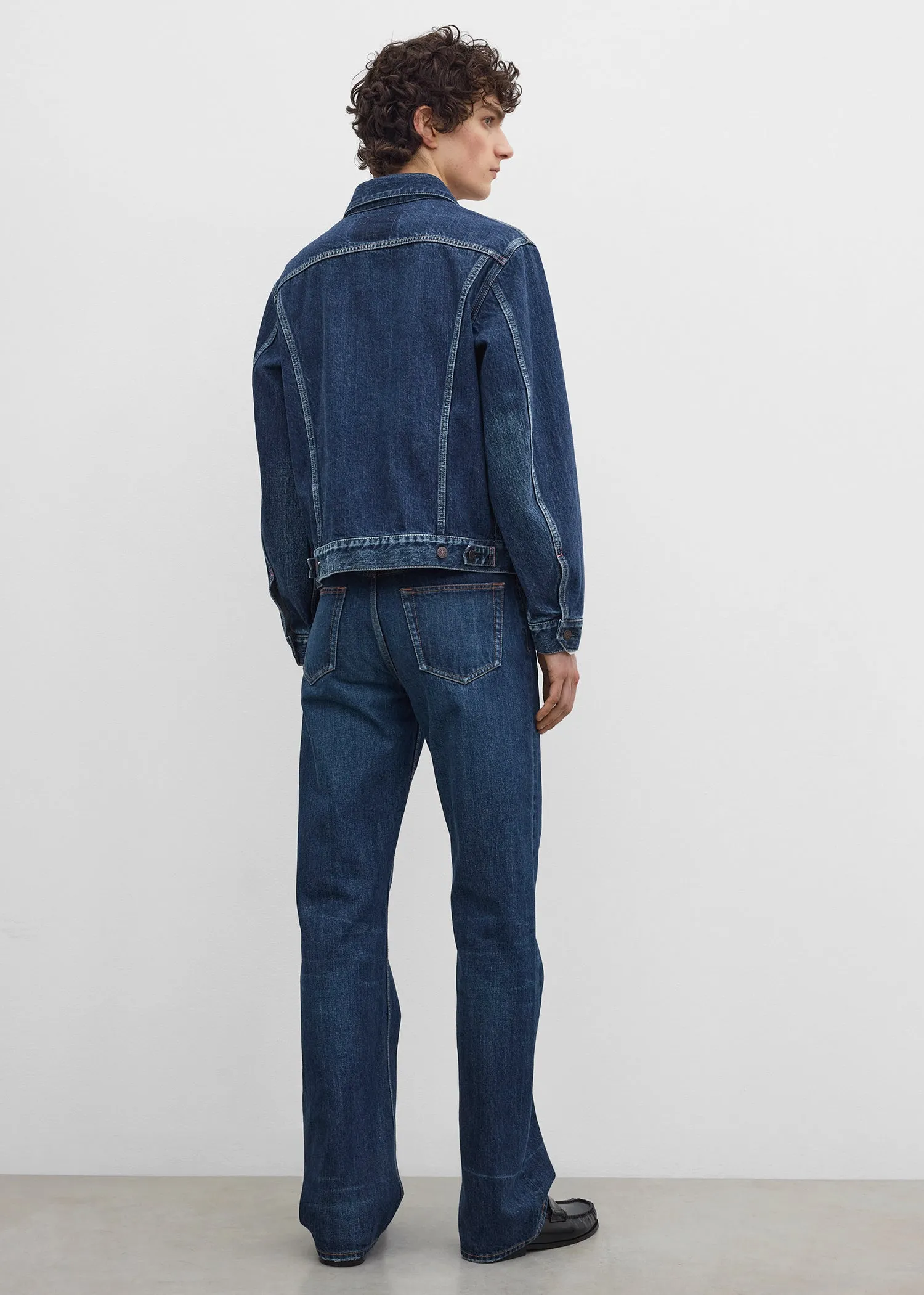 Denim jacket indigo sold by Toteme product image thumbnail 4