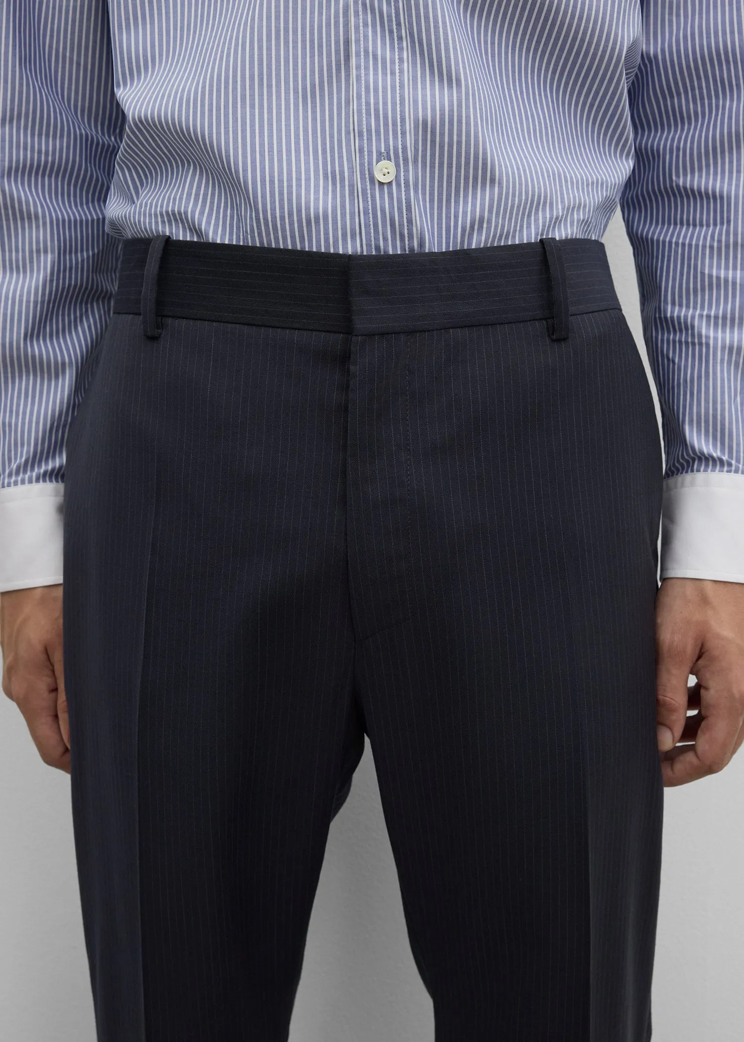 Bootcut trousers navy sold by Toteme product image thumbnail 4