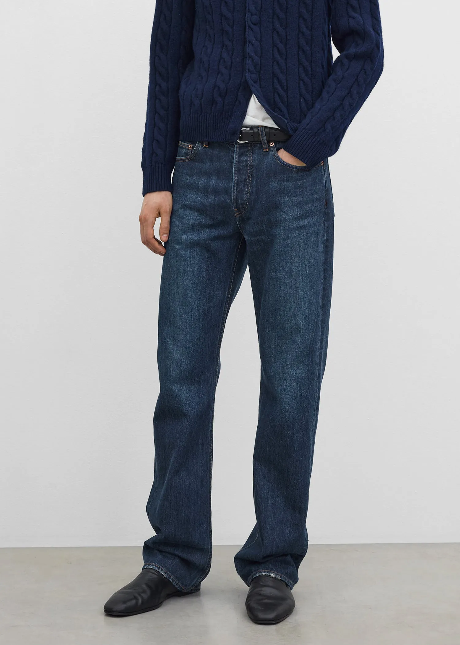 2601 Straight deep indigo sold by Toteme product image thumbnail 4