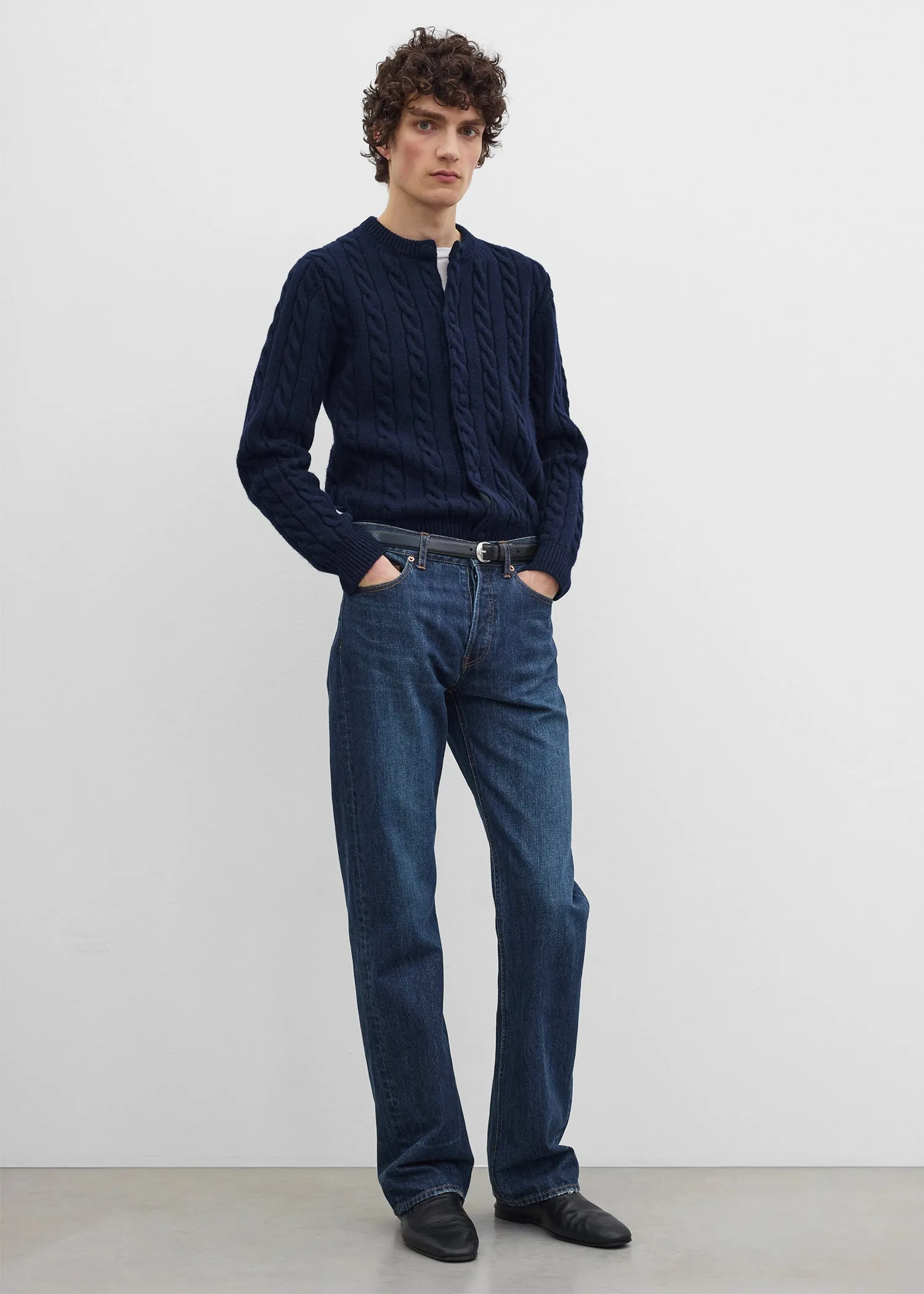 2601 Straight deep indigo sold by Toteme product image thumbnail 2