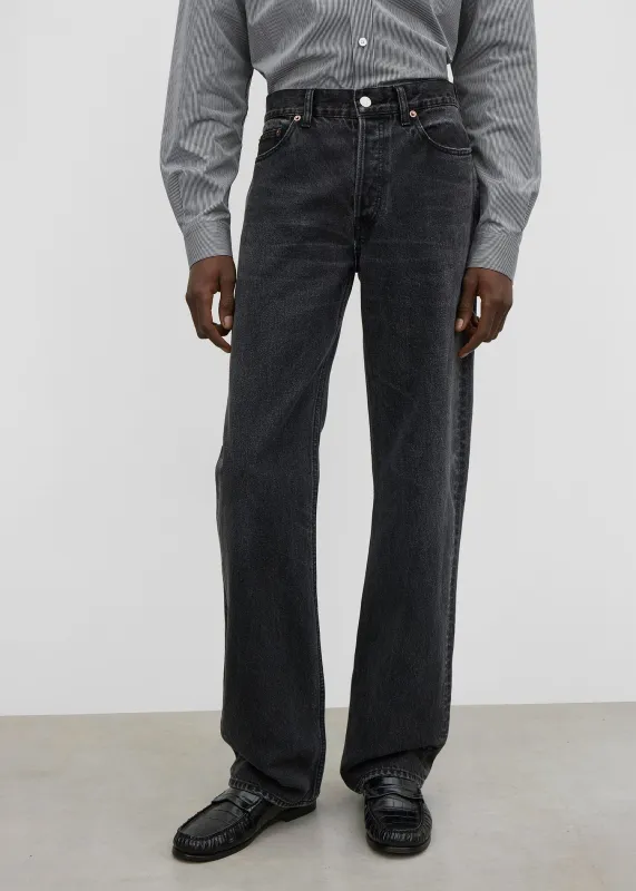 2601 Straight vintage black made by Toteme
