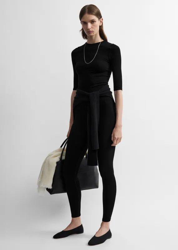 Compact leggings black made by Toteme