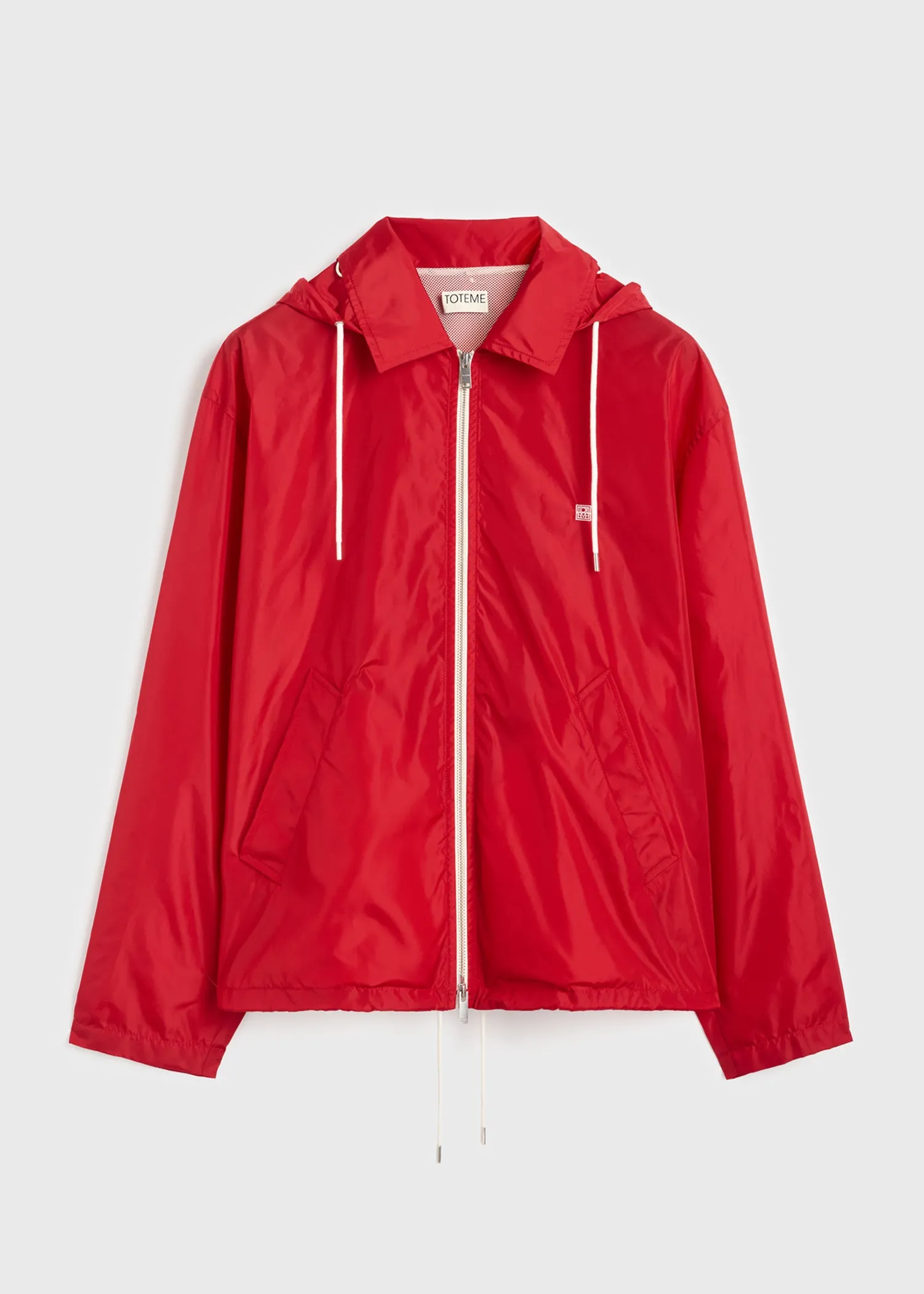 Shell jacket red sold by Toteme product image thumbnail 4