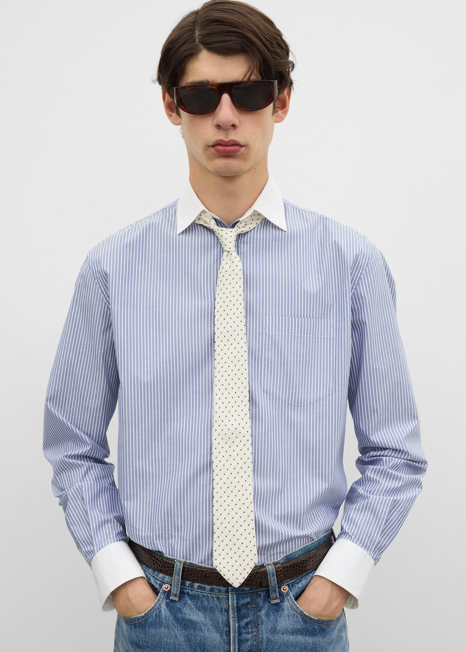 Dot tie off-white sold by Toteme product image thumbnail 4