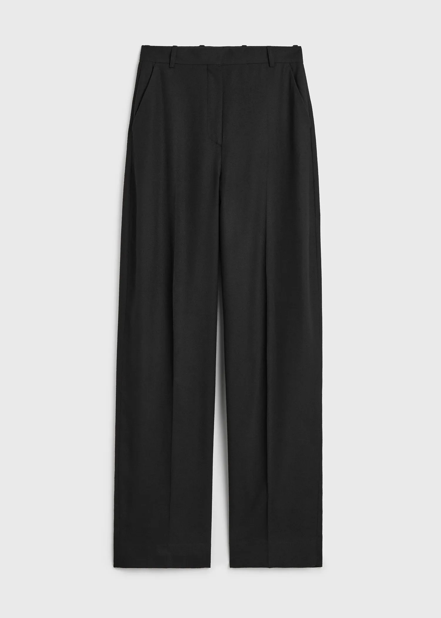High-waist flannel trousers sold by Toteme product image thumbnail 5