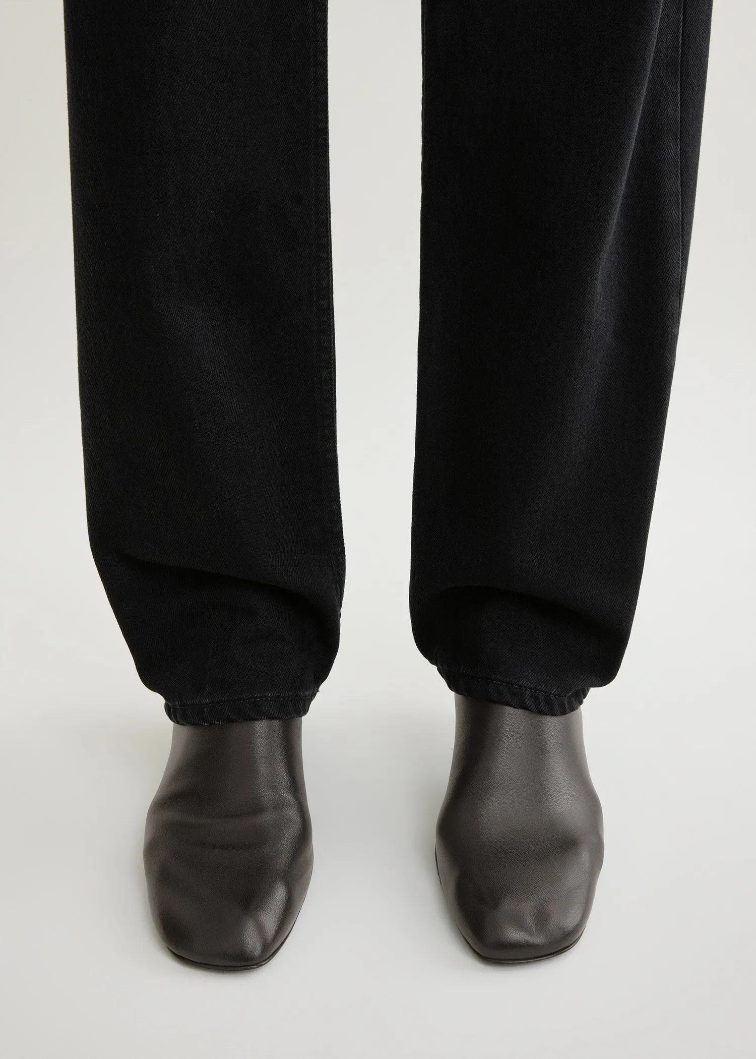 Soft nappa ankle boots bark sold by Toteme product image thumbnail 2