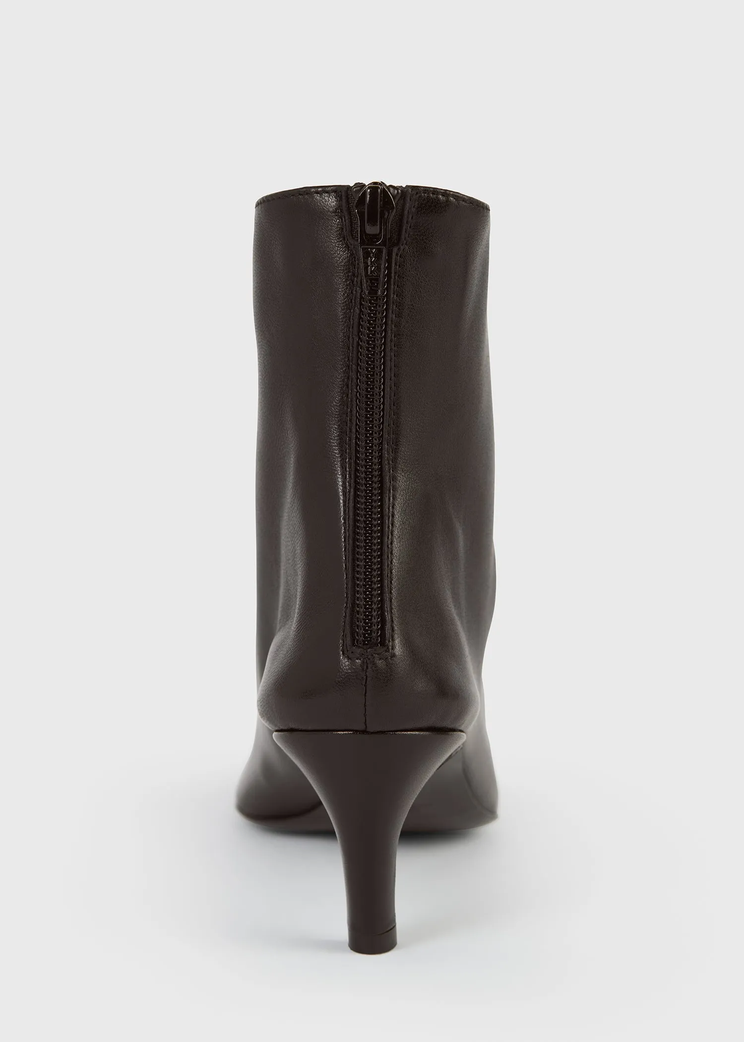 Soft nappa ankle boots bark sold by Toteme product image thumbnail 5