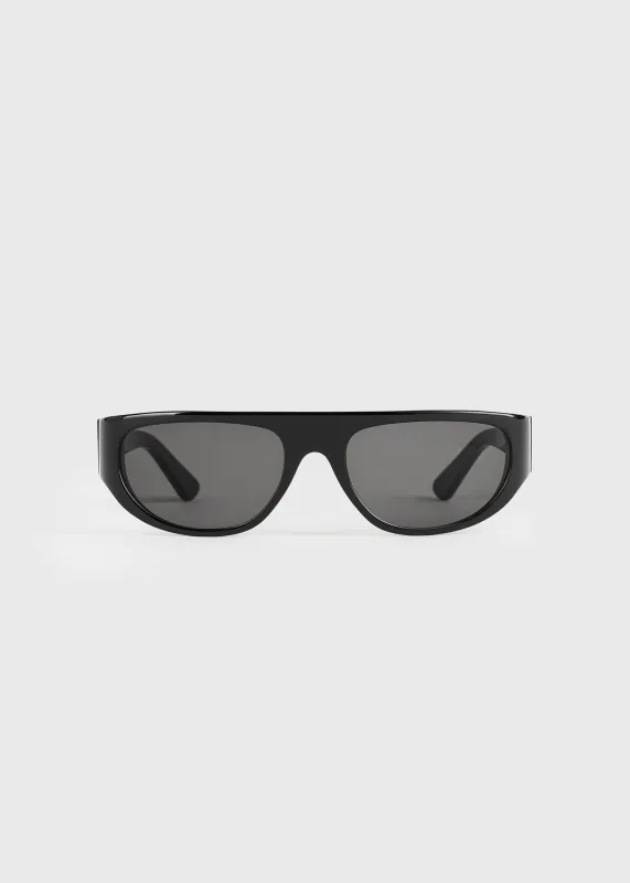 Shield sunglasses black made by Toteme
