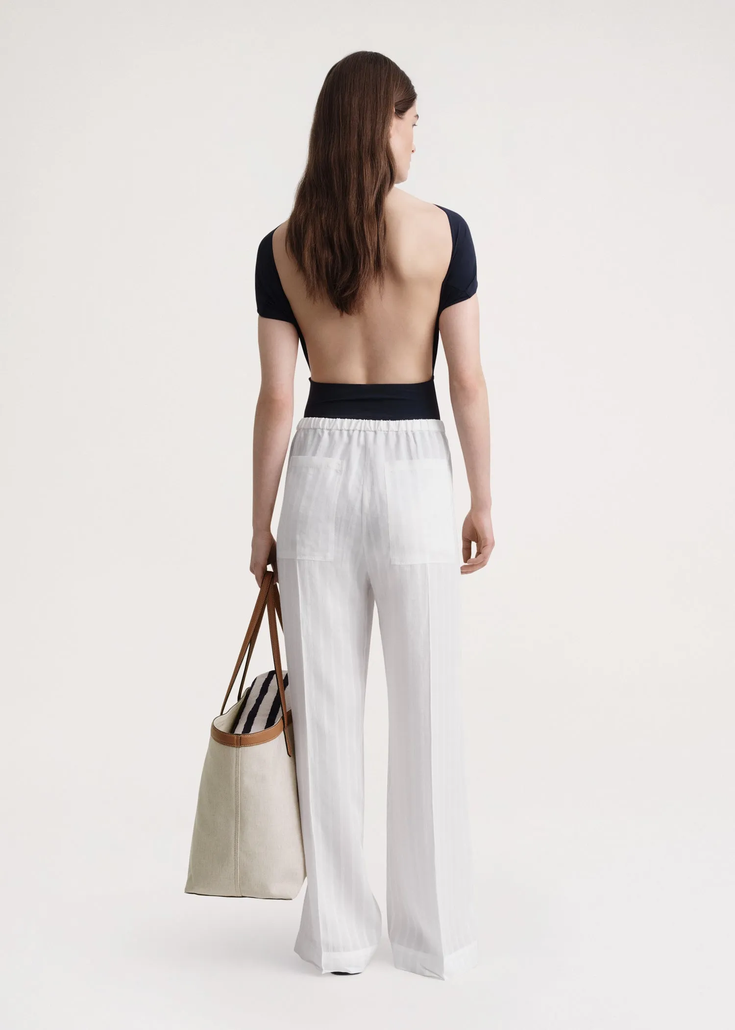 CITYSHOP STRIPE JACQUARD パンツ CITYSHOP（シティーショップ）の「STRIPE JACQUARD パンツ