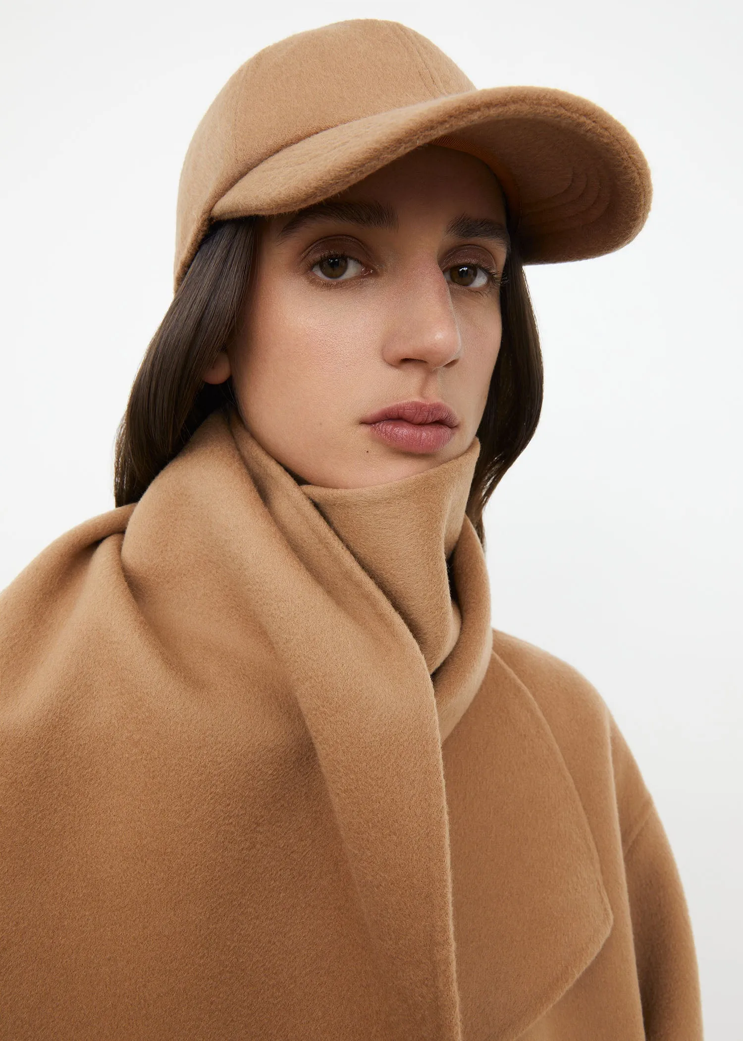Doublé baseball cap camel sold by Toteme product image thumbnail 2