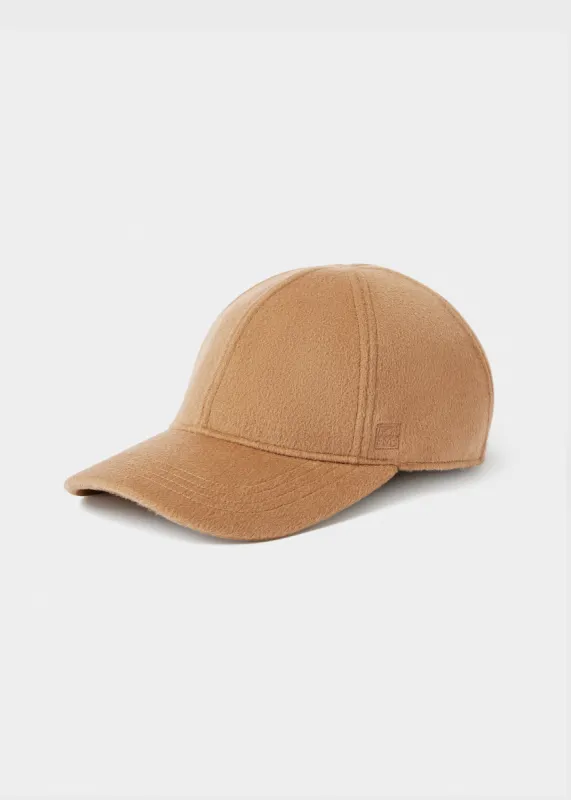 Doublé baseball cap camel made by Toteme