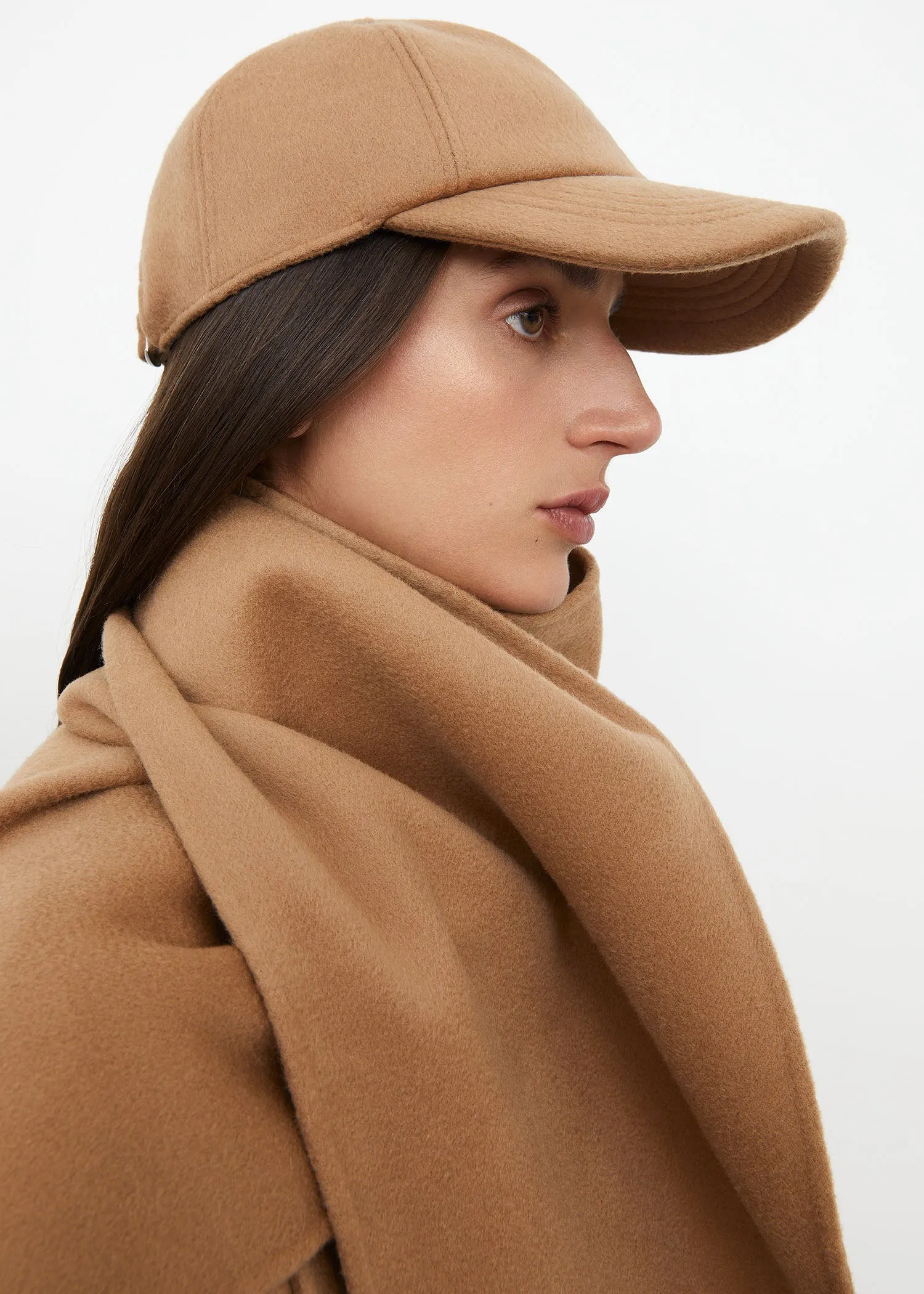 Doublé baseball cap camel sold by Toteme product image thumbnail 3