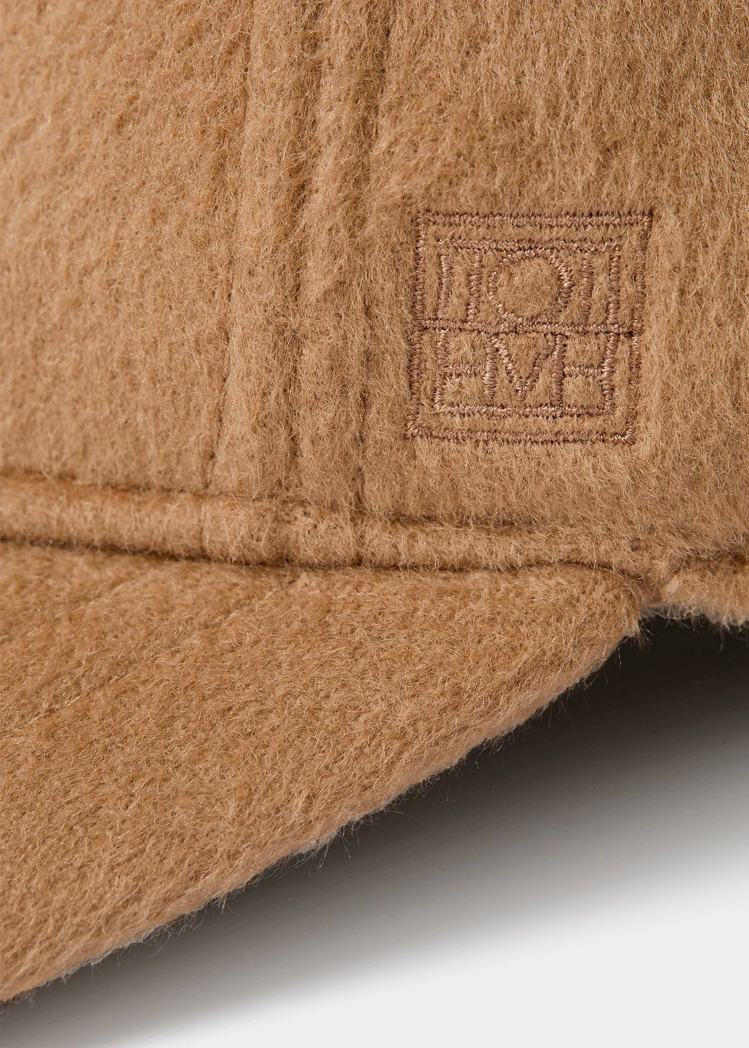 Doublé baseball cap camel sold by Toteme product image thumbnail 4