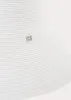Woven paper straw hat white sold by Toteme