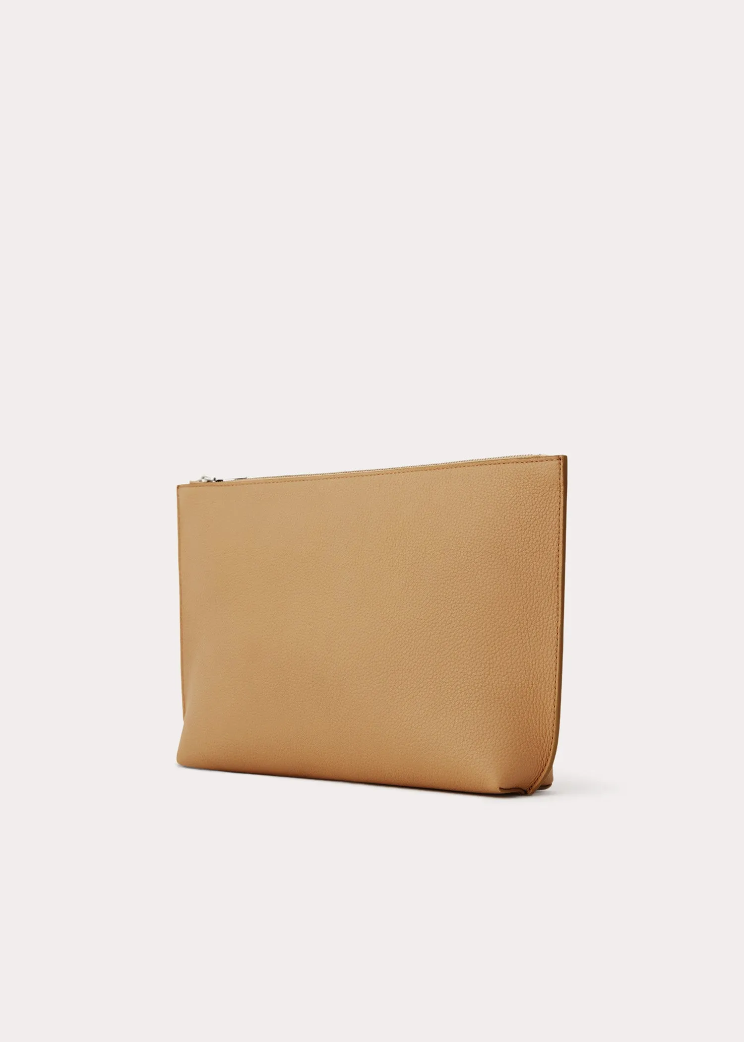 Small leather pouch harvest sold by Toteme product image thumbnail 4