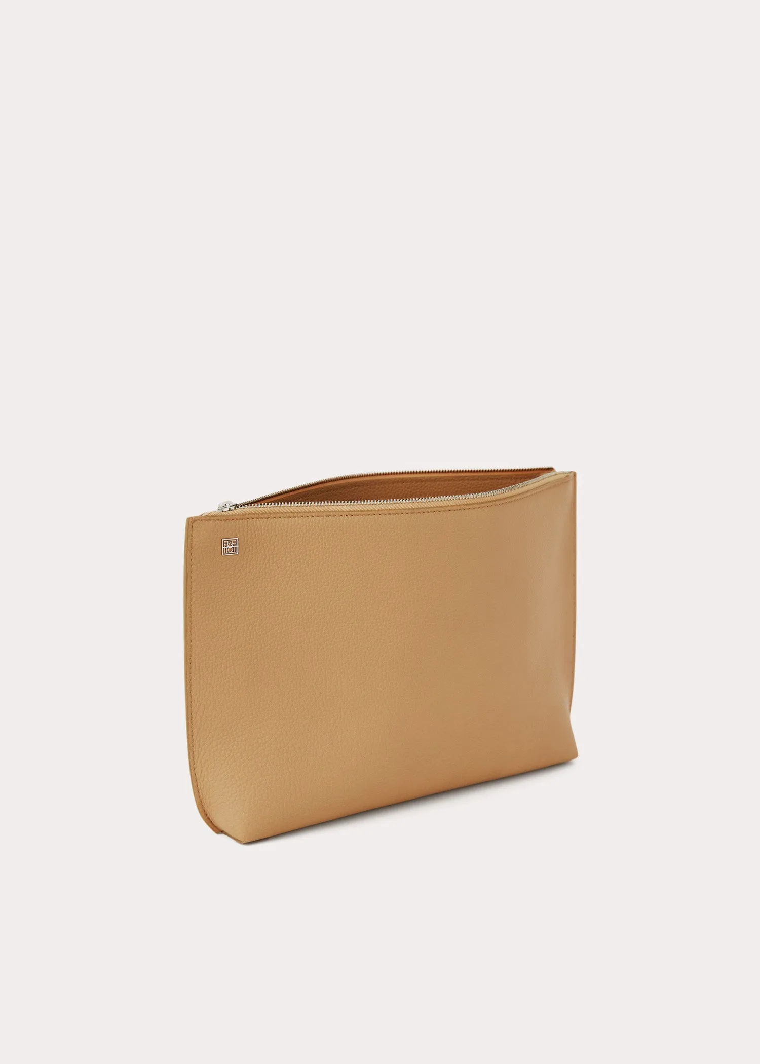 Small leather pouch harvest sold by Toteme product image thumbnail 3