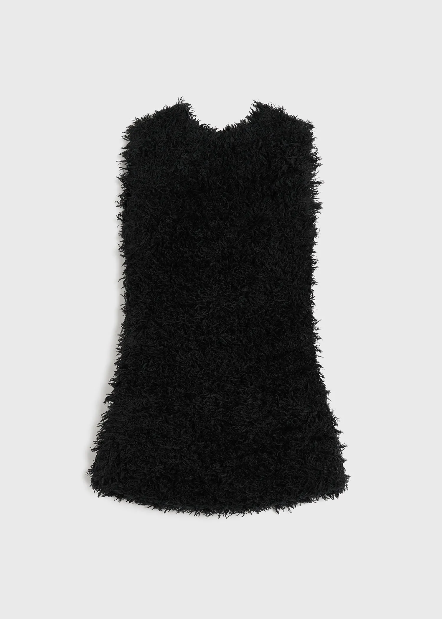 Curly mulberry silk knit black sold by Toteme product image thumbnail 5