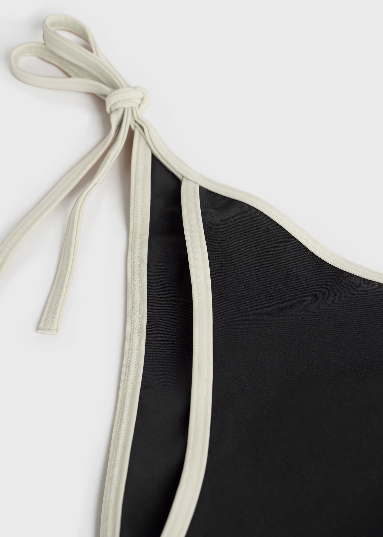 Stripe tie bikini bottoms black sold by Toteme product image thumbnail 5