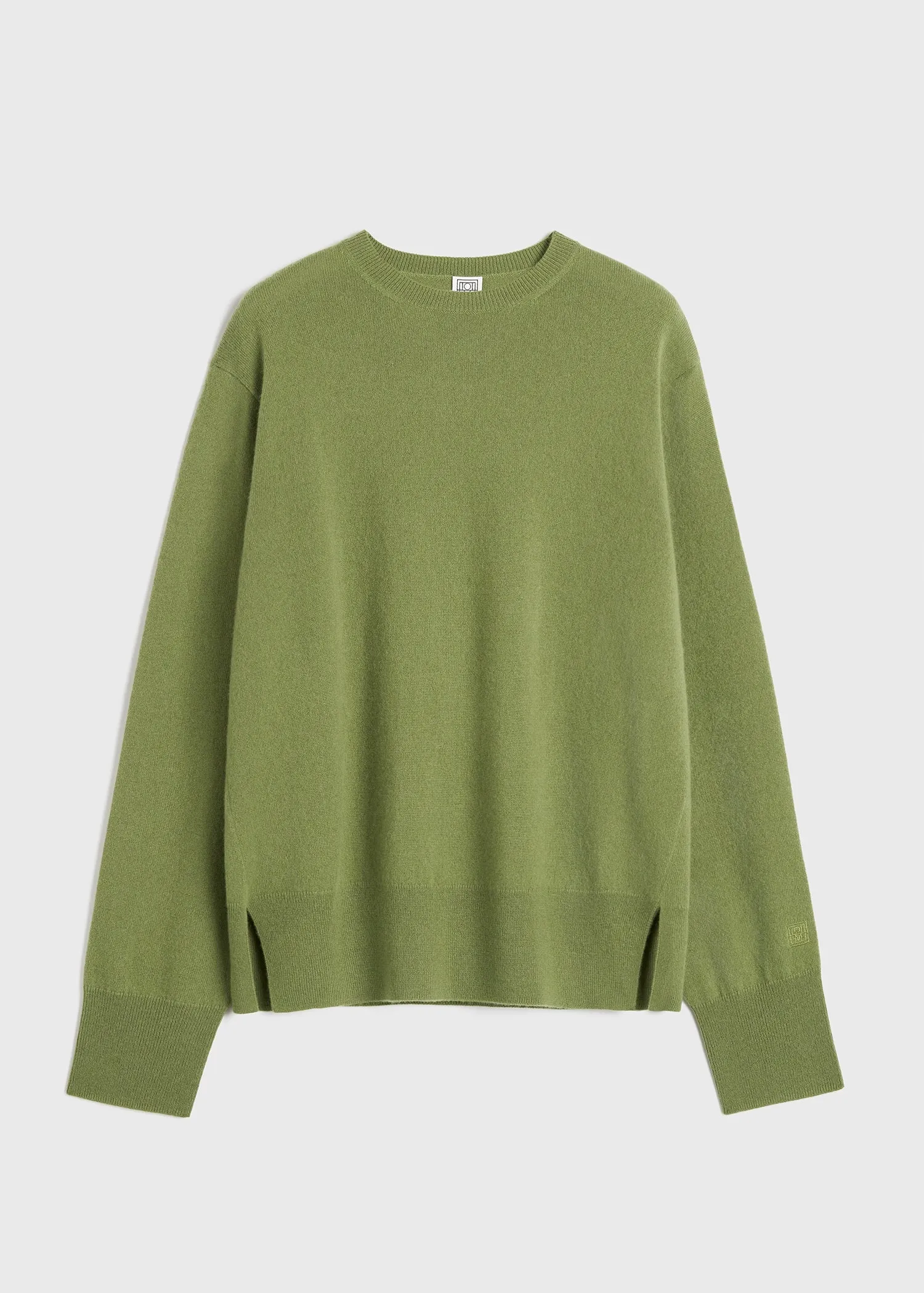 Crew-neck cashmere knit laurel sold by Toteme product image thumbnail 5