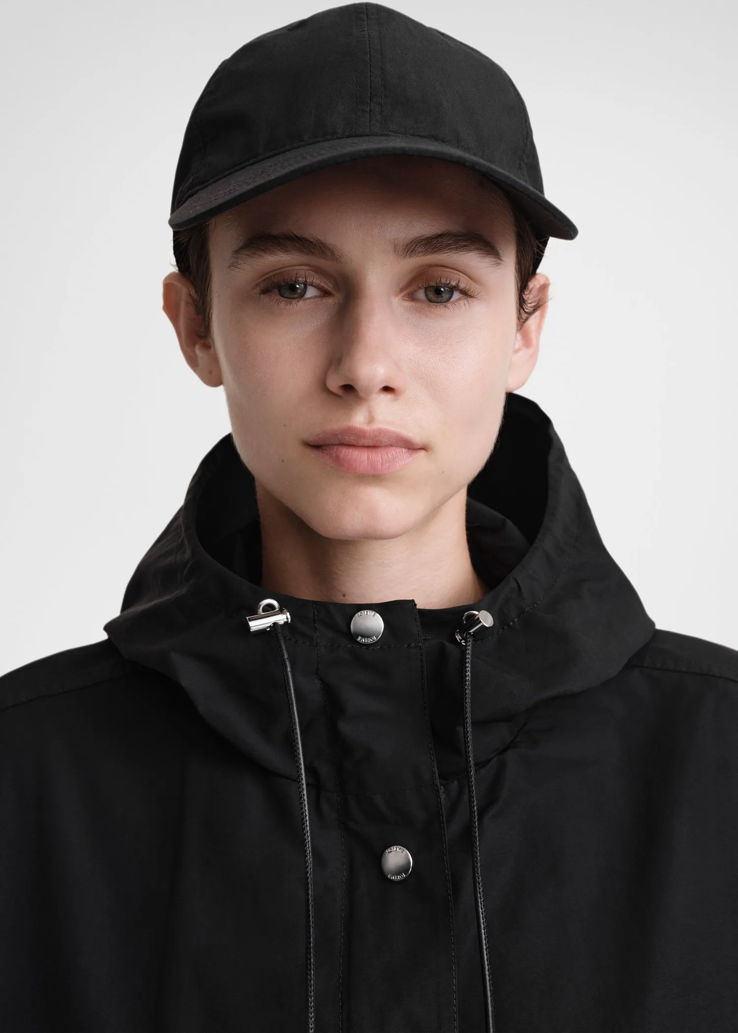 Cotton cap black sold by Toteme product image thumbnail 3