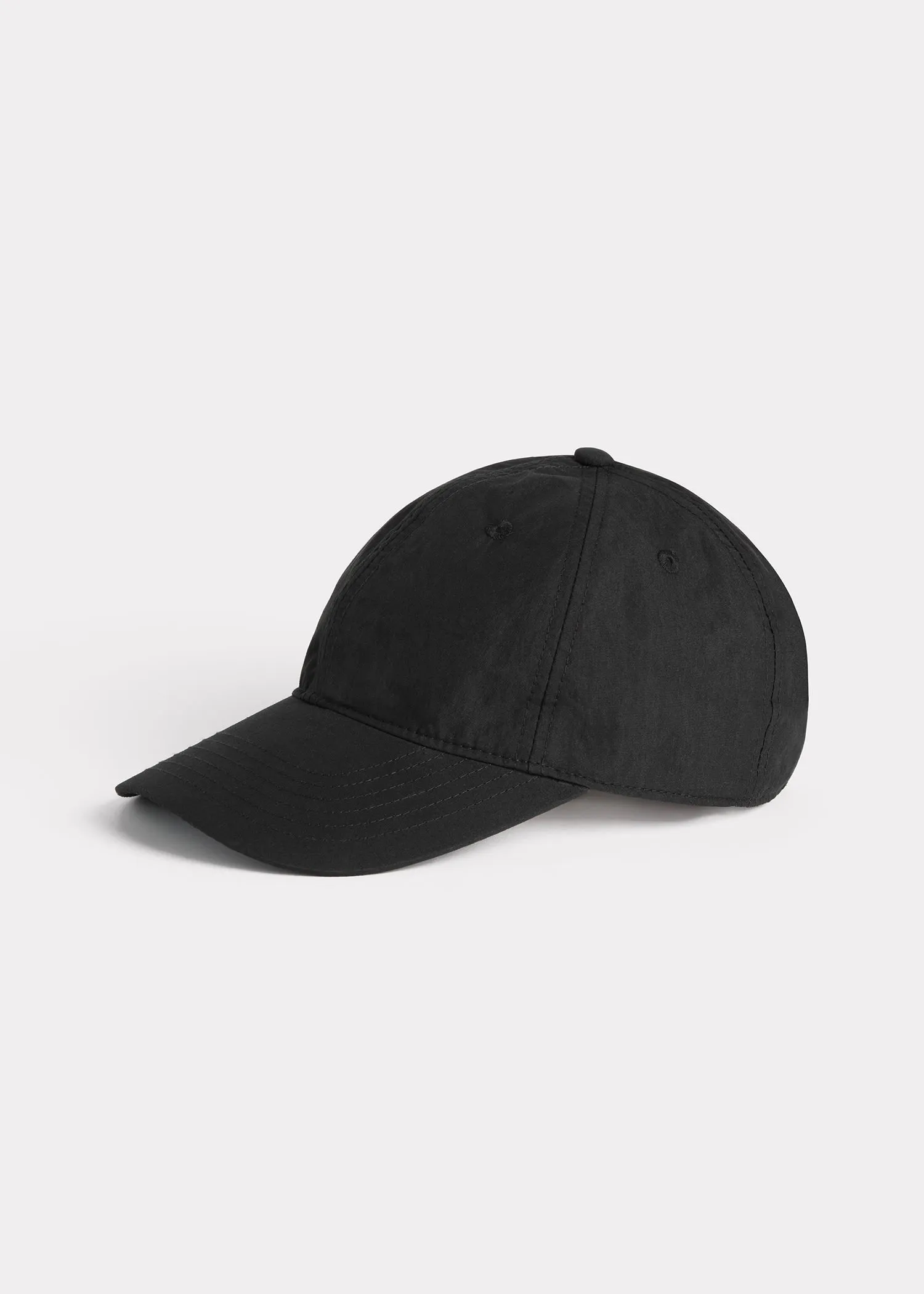 Cotton cap black sold by Toteme product image thumbnail 5