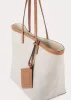 Canvas travel tote ecru sold by Toteme