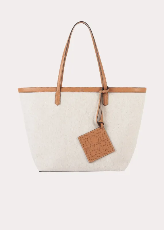 Canvas travel tote ecru sold by Toteme