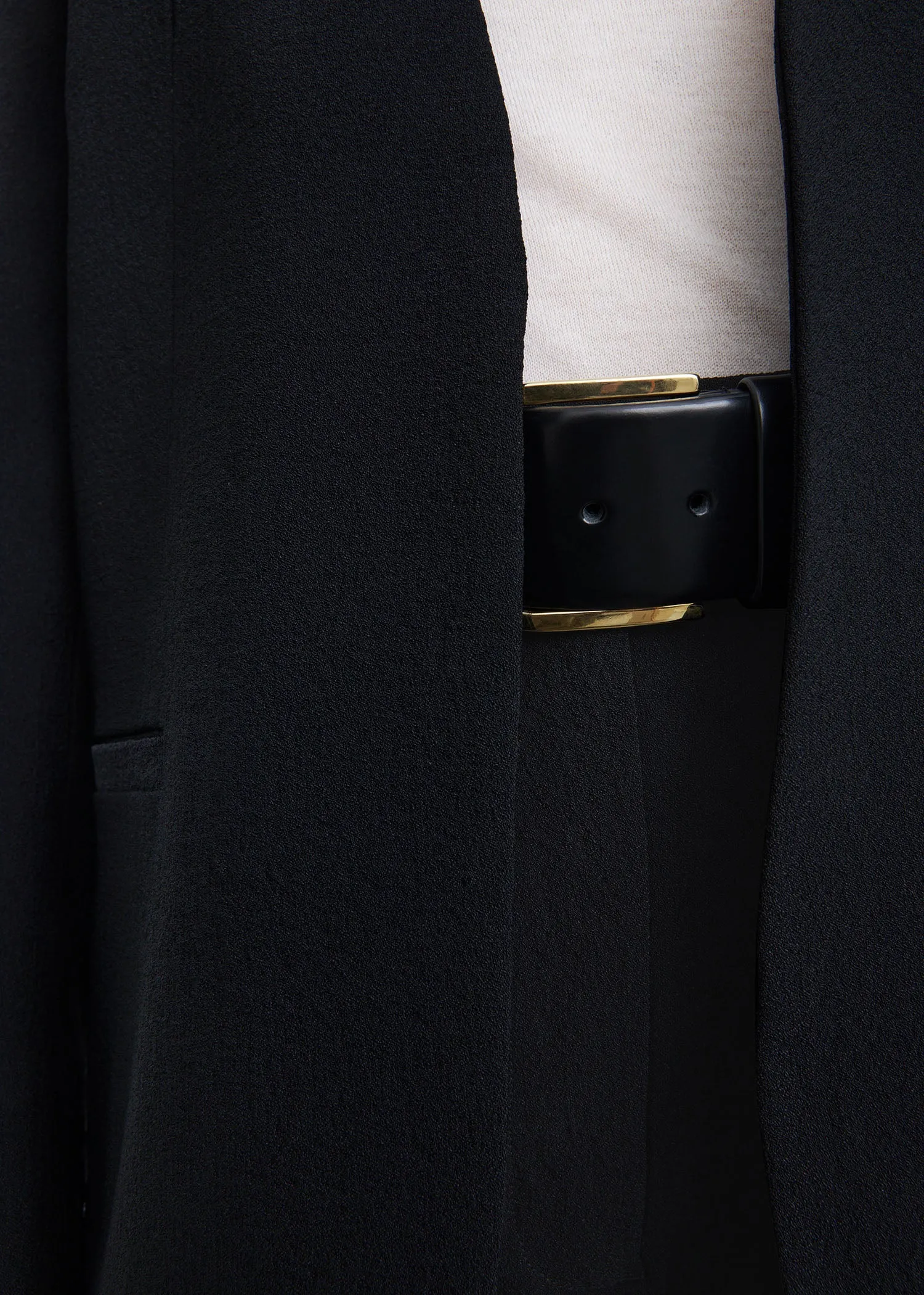 Double vent blazer black sold by Toteme product image thumbnail 4