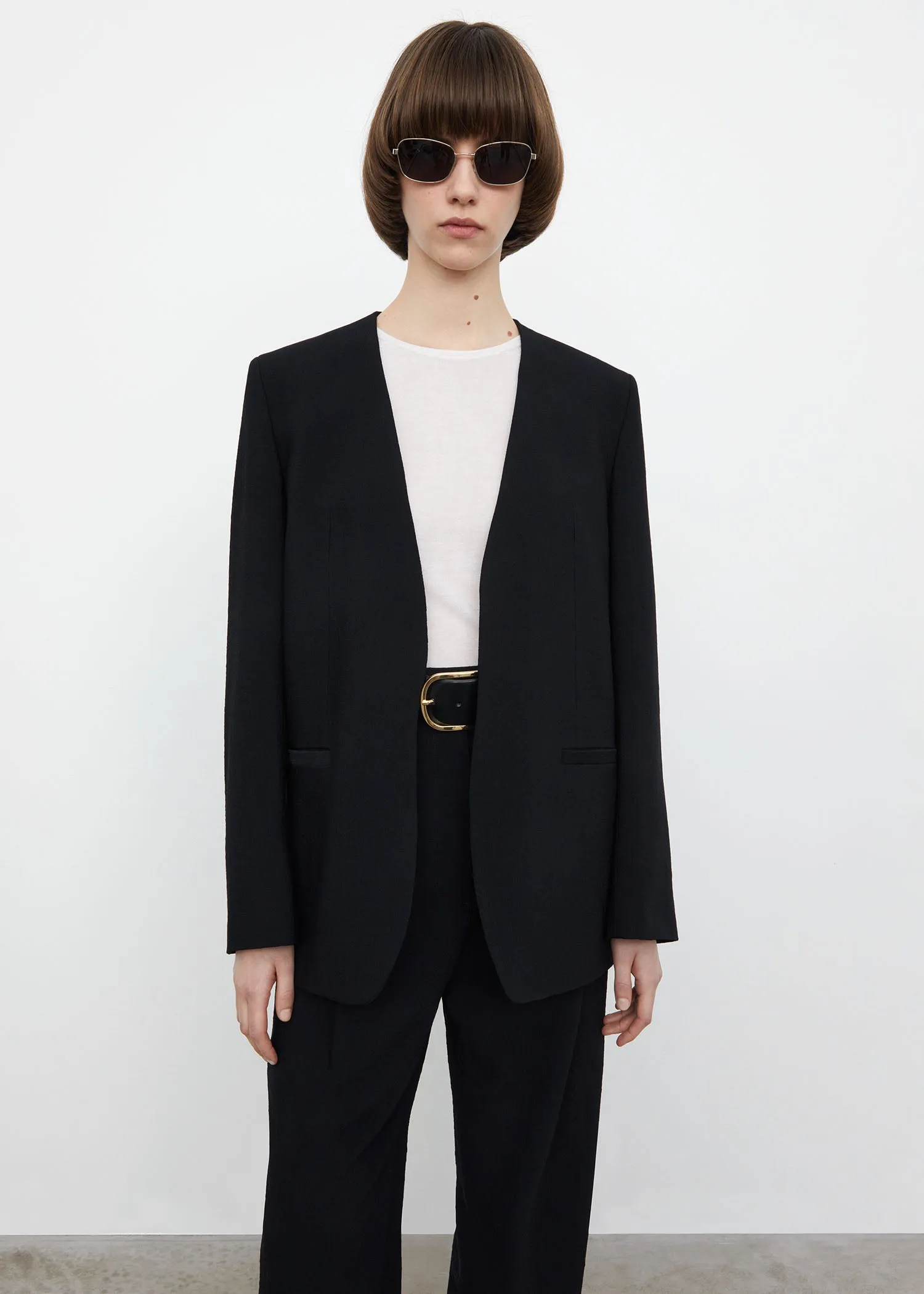 Double vent blazer black sold by Toteme product image thumbnail 2