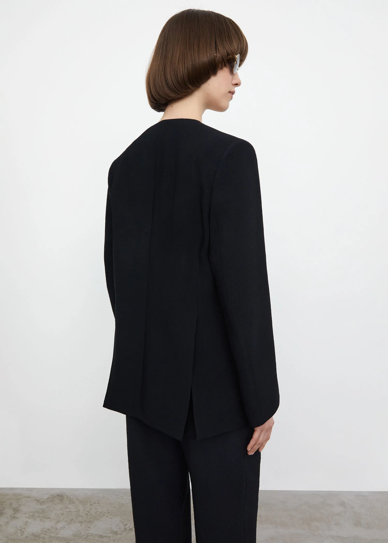 Double vent blazer black sold by Toteme product image thumbnail 3