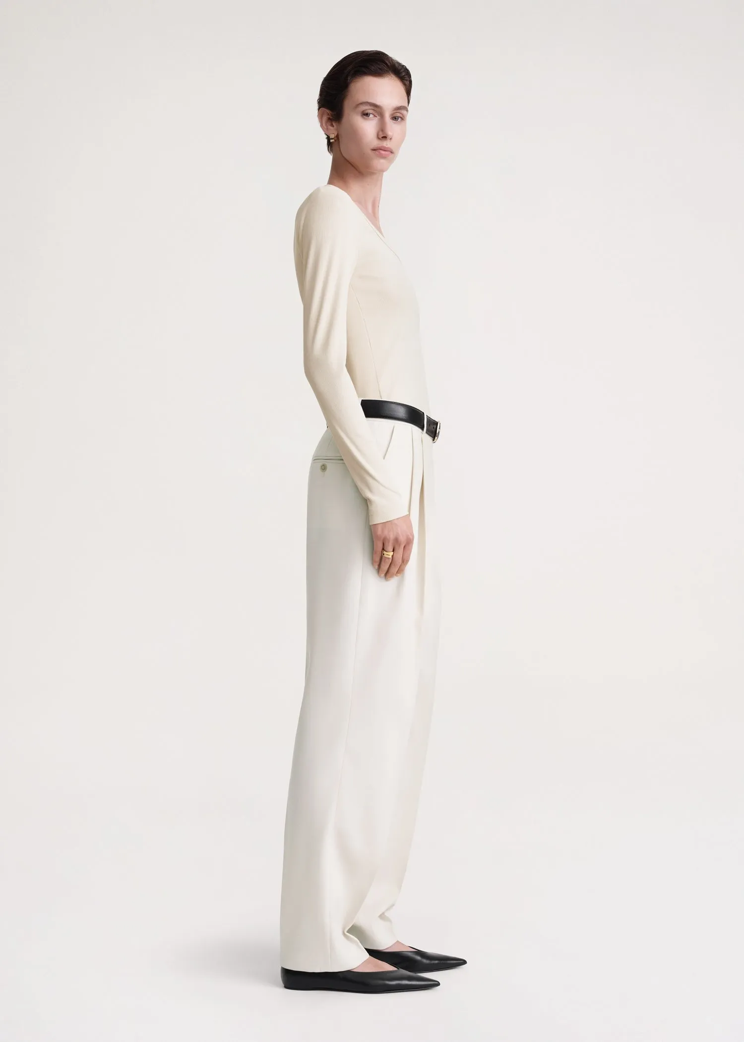 Classic rib top pearl sold by Toteme product image thumbnail 2