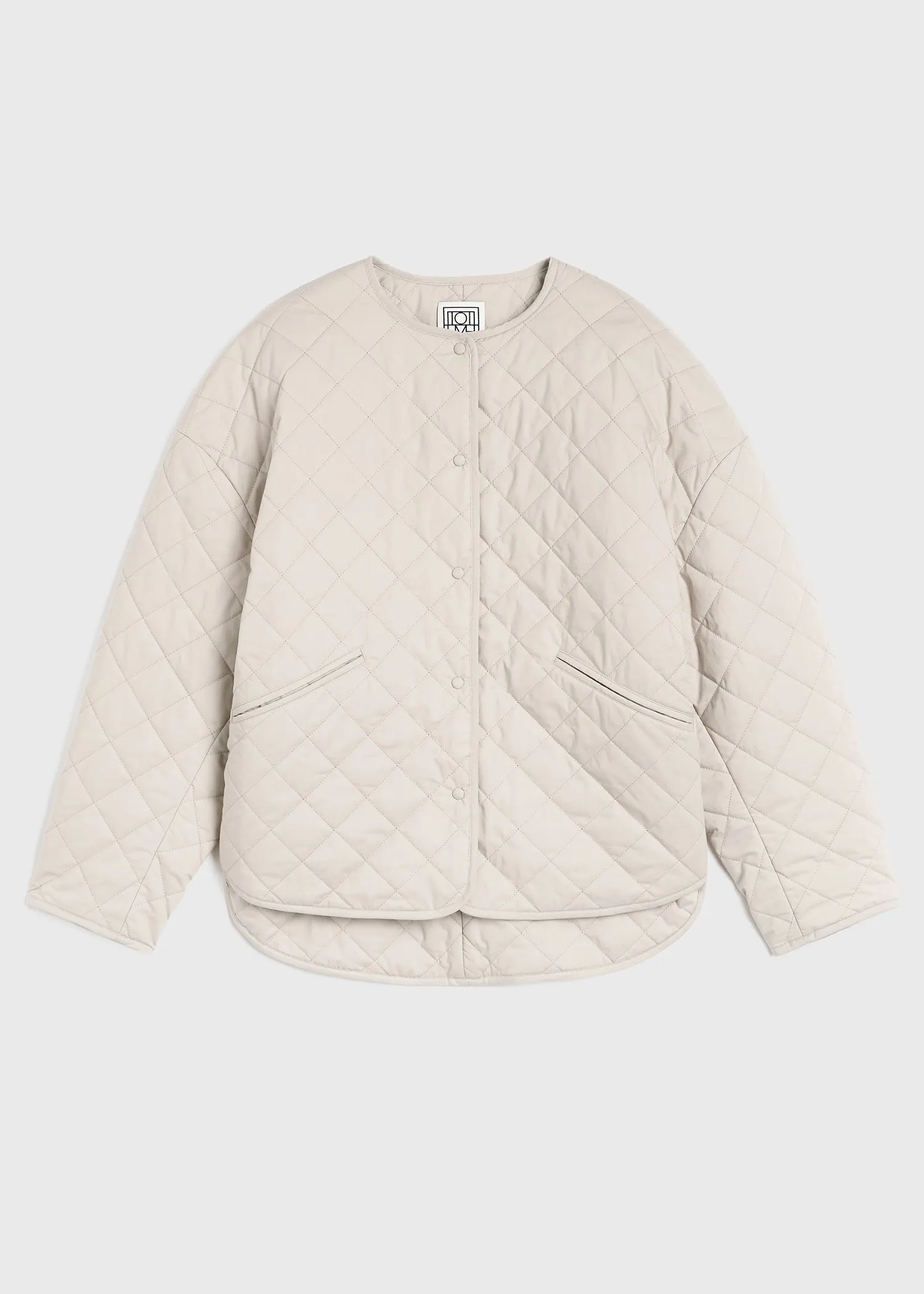 Quilted jacket pebble sold by Toteme product image thumbnail 5