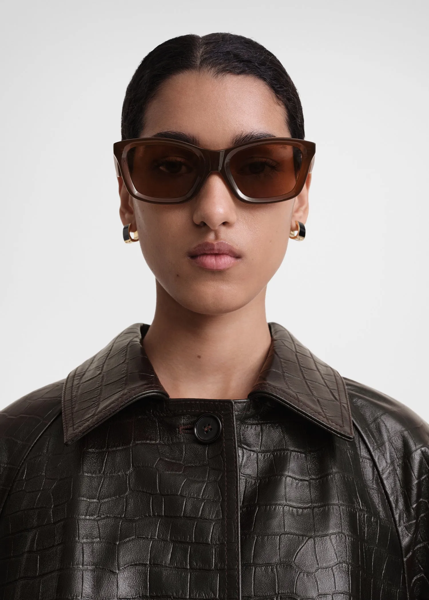 Classic sunglasses umber sold by Toteme product image thumbnail 2