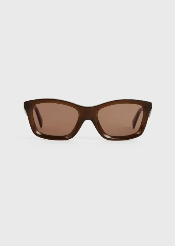 Classic sunglasses umber made by Toteme
