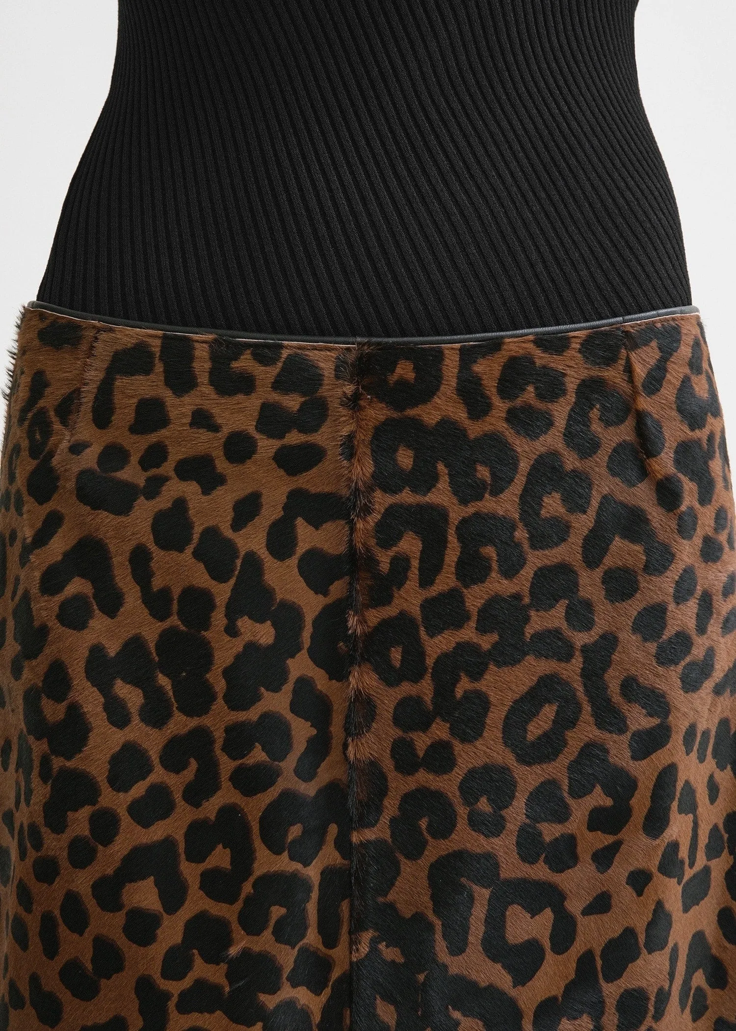 Pony hair skirt leopard sold by Toteme product image thumbnail 5