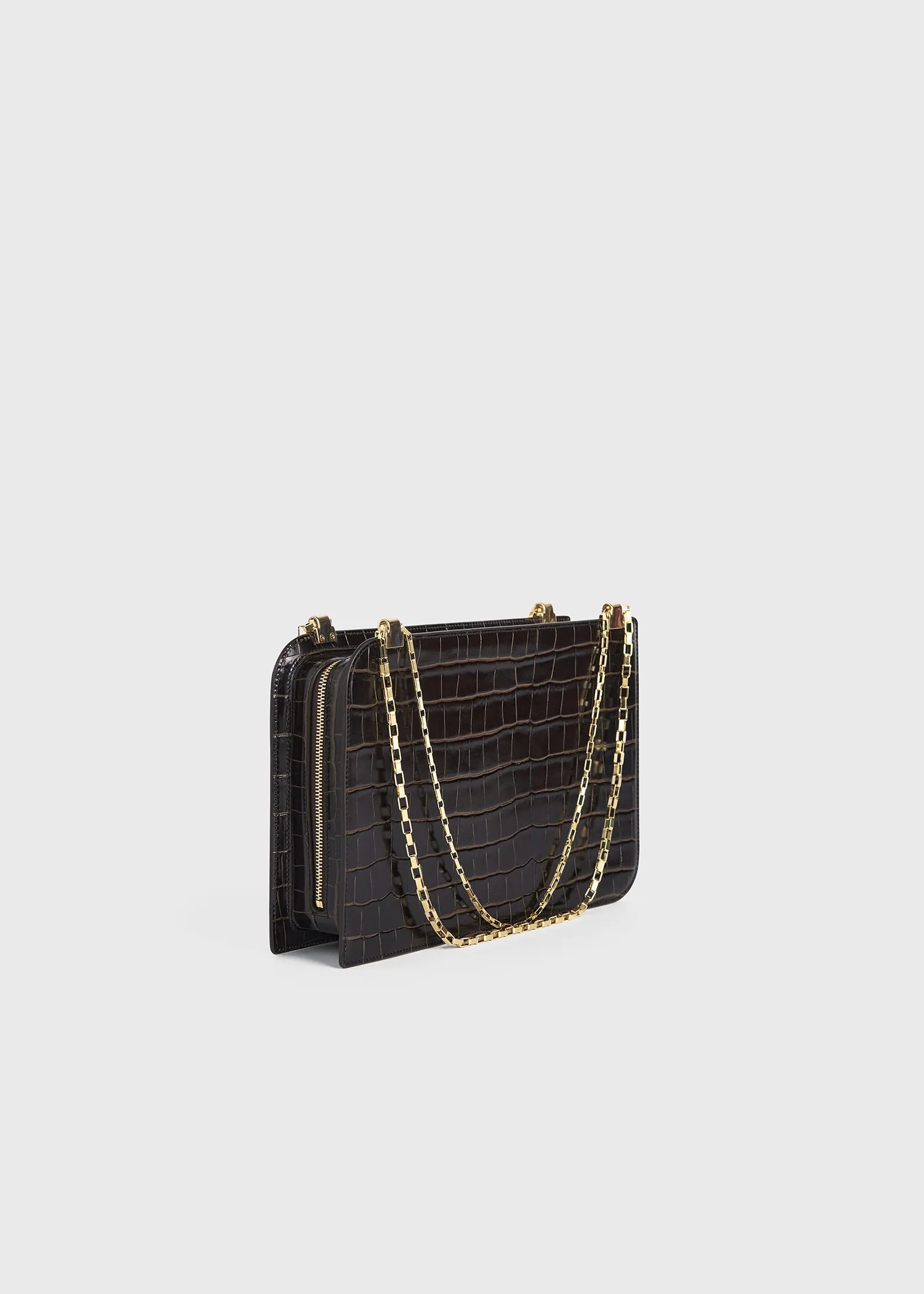 Chain bag dark brown sold by Toteme product image thumbnail 5