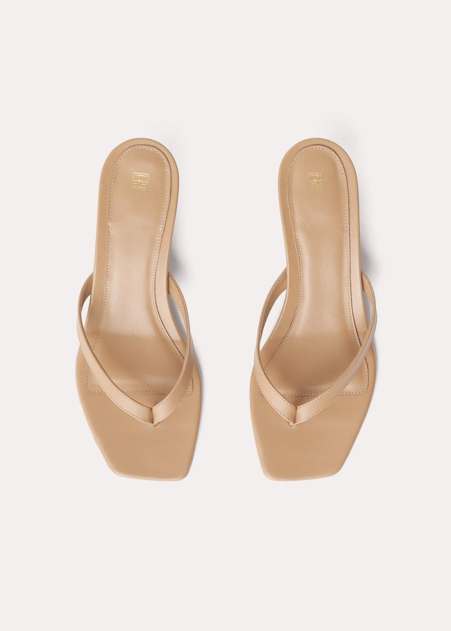 The Flip-Flop Heel sand dune sold by Toteme product image thumbnail 4