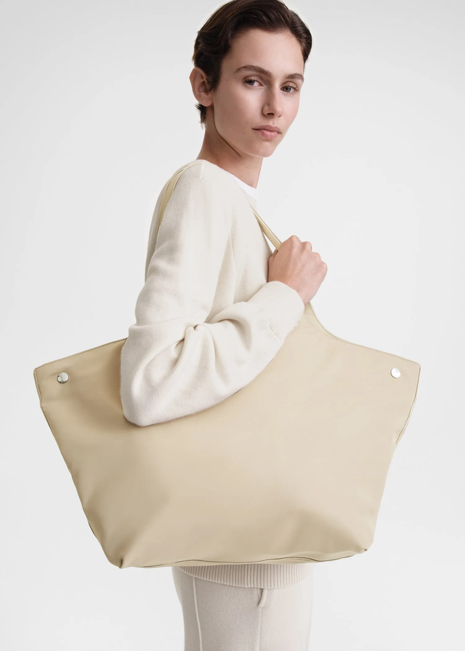 Twin tote beige | Parallel