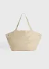Twin tote beige sold by Toteme