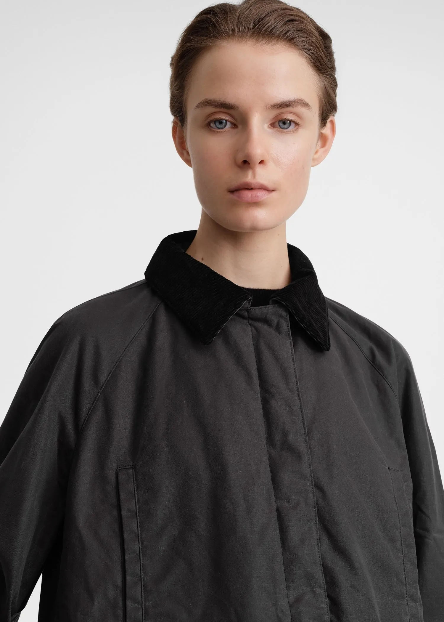 Country jacket washed black sold by Toteme product image thumbnail 4