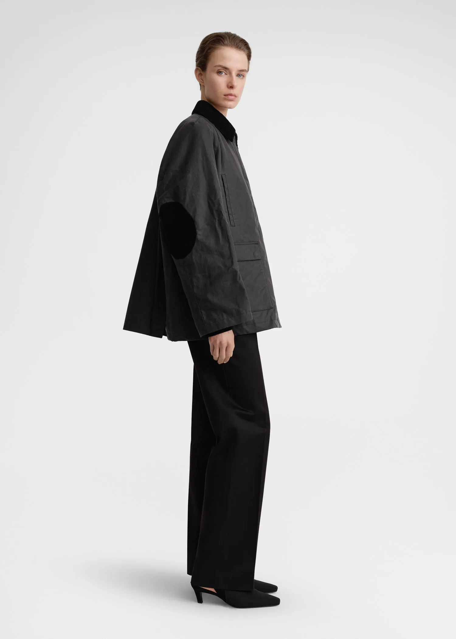 Country jacket washed black sold by Toteme product image thumbnail 2