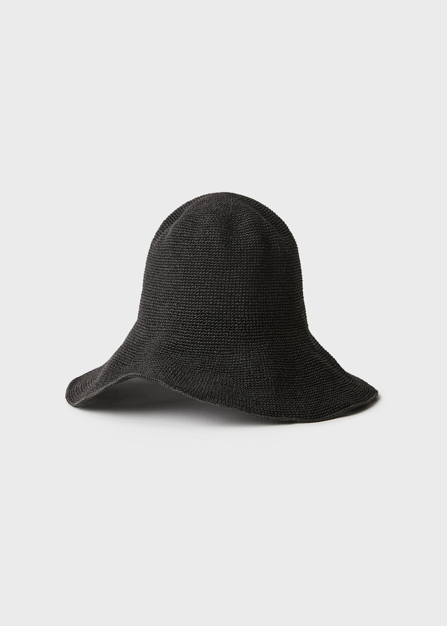 Paper straw hat black sold by Toteme product image thumbnail 5